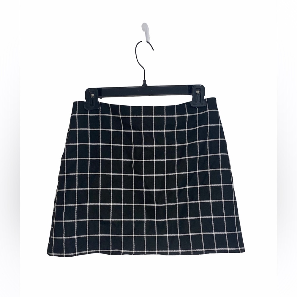 Urban Outfitters Window Pane Plaid Mini Skirt